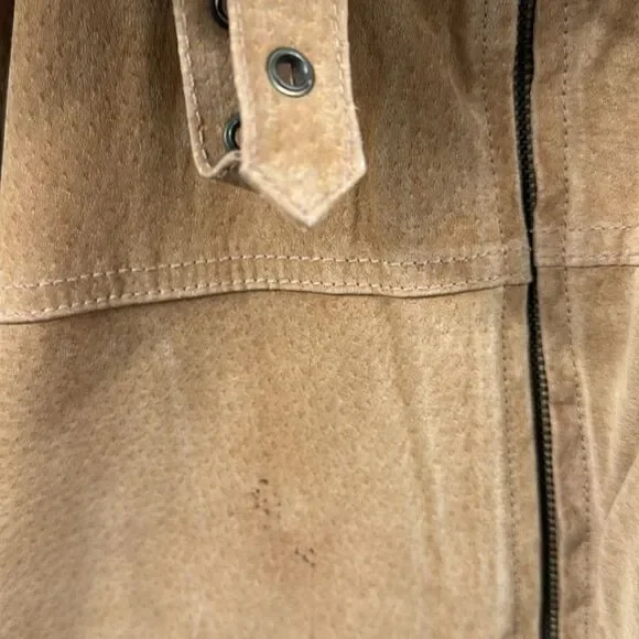 North West Territory Womens Genuine Leather Jacket Large - Picture 8 of 10